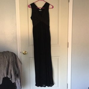 Maxi black dress